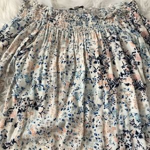 off the shoulder blouse